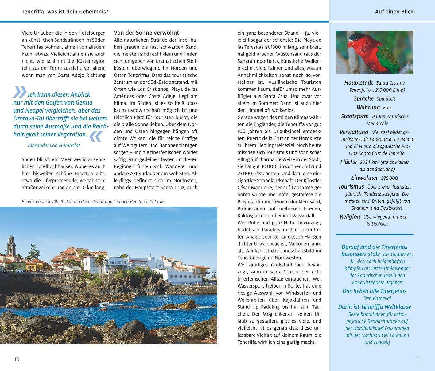 Beispielinhalt (Bild) ADAC Reiseführer plus Teneriffa