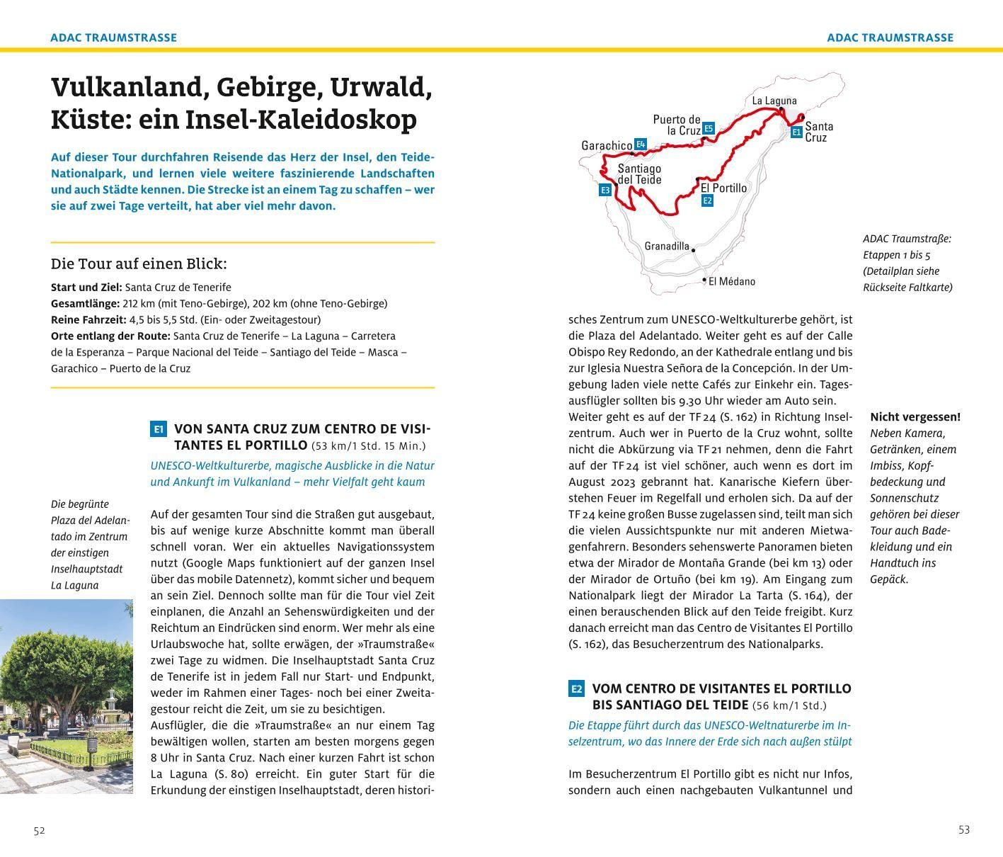Beispielinhalt (Bild) ADAC Reiseführer plus Teneriffa