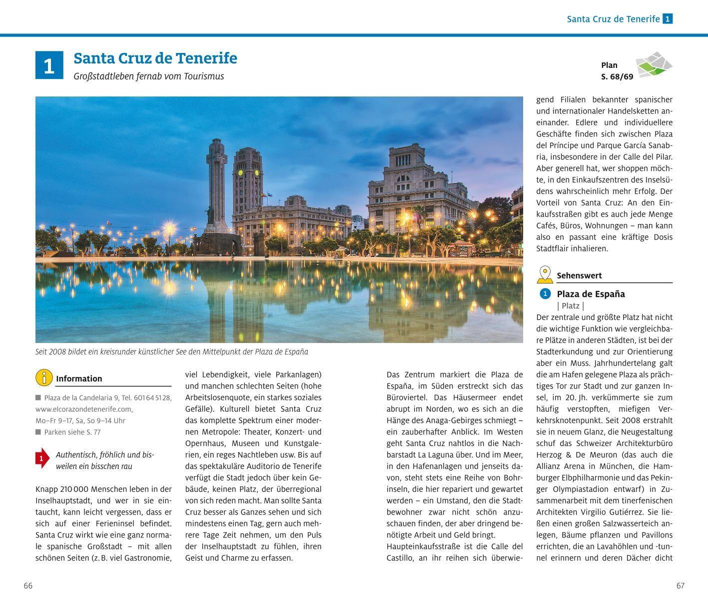 Beispielinhalt (Bild) ADAC Reiseführer plus Teneriffa
