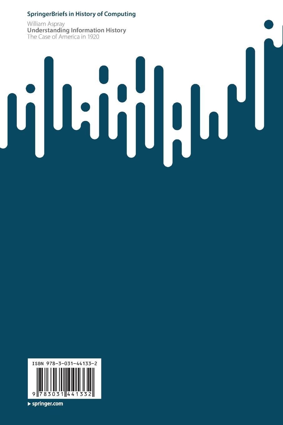 Rückseitencover Understanding Information History