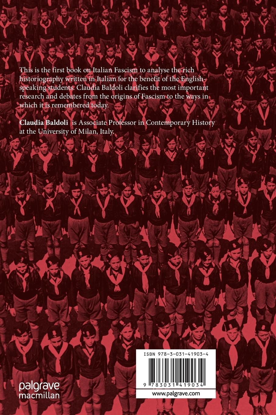 Rückseitencover Italian Fascism, 1914-1945
