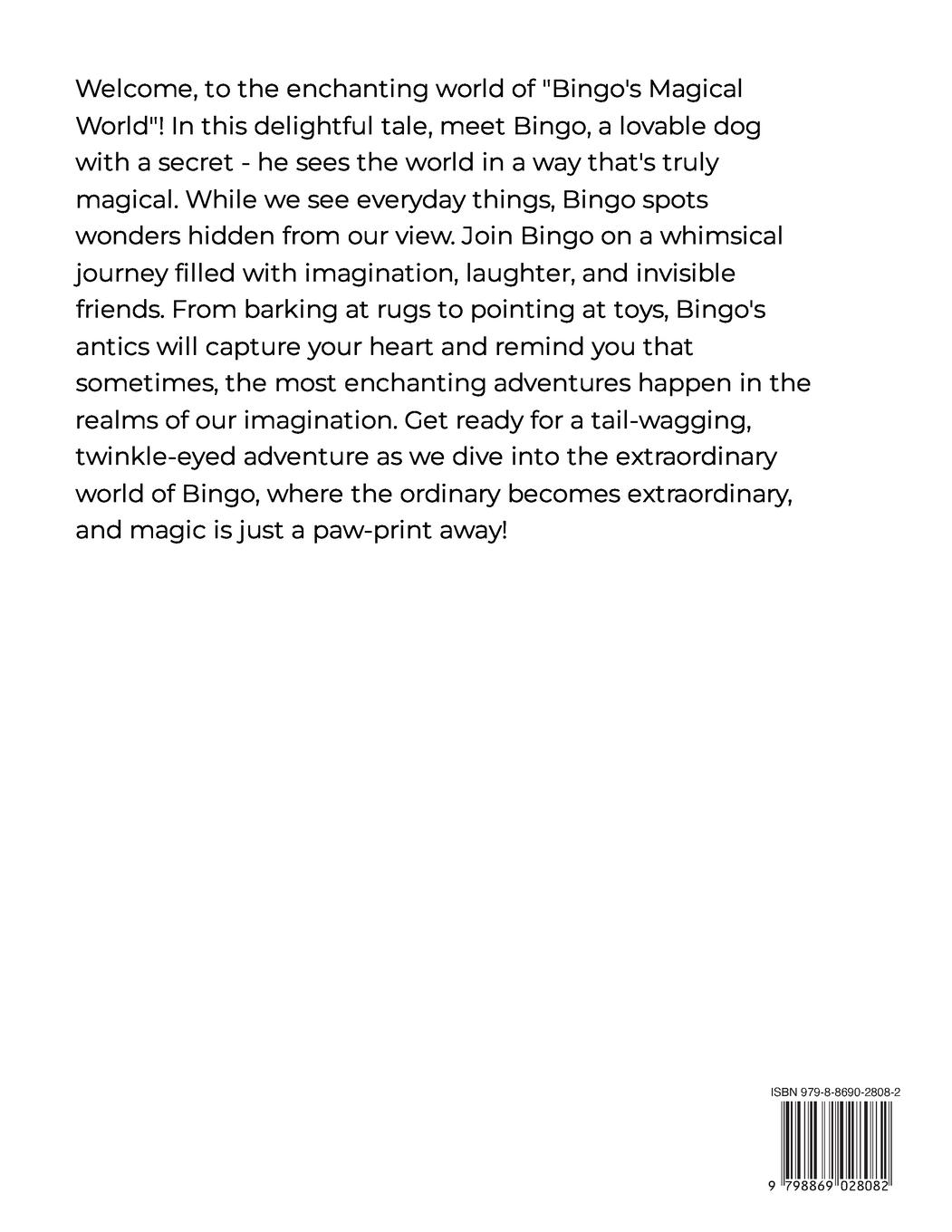 Rückseitencover Bingo's Magical World