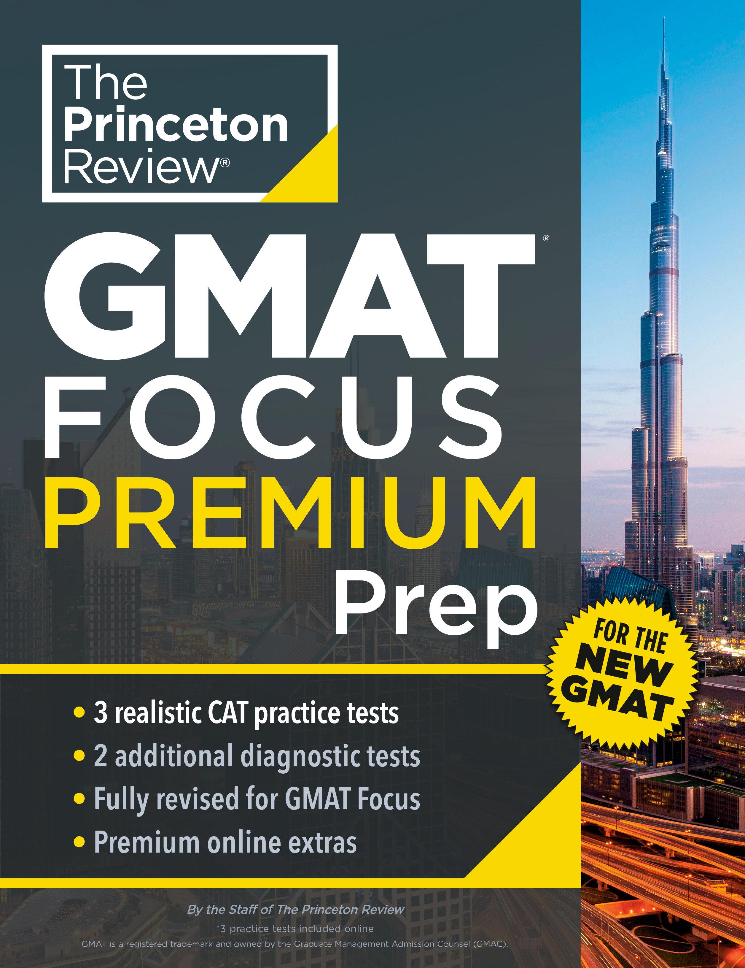 Vorderes Coverbild Princeton Review GMAT Focus Premium Prep