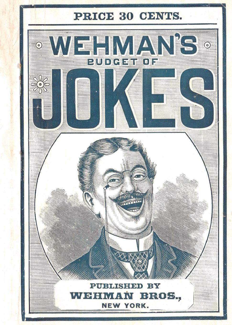 Vorderes Coverbild Wehman's Budget of Jokes
