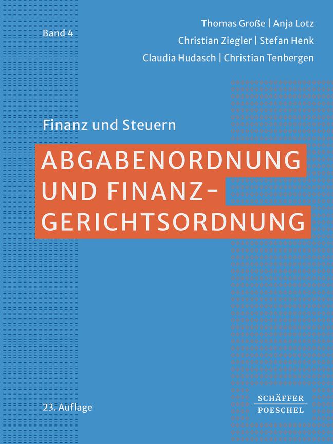 Vorderes Coverbild Abgabenordnung und Finanzgerichtsordnung