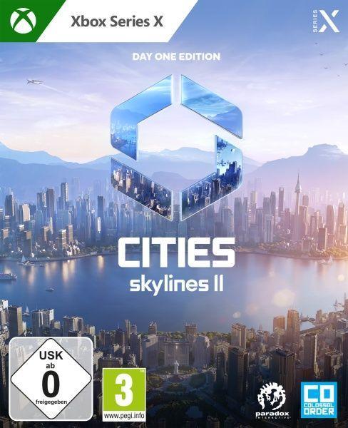 Vorderes Coverbild Cities: Skylines II Day One Edition (XBox Series X - XSRX)