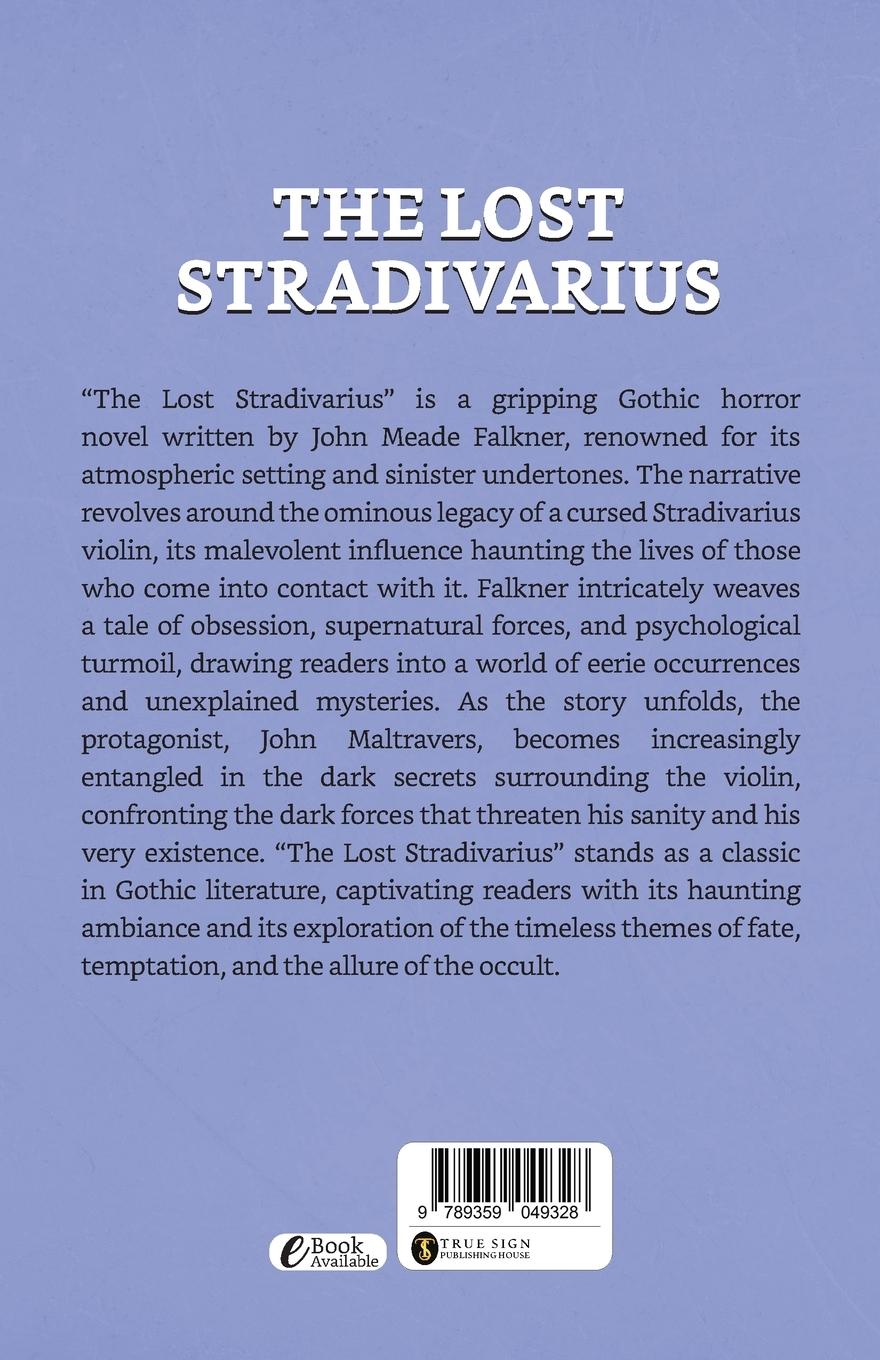 Rückseitencover The Lost Stradivarius