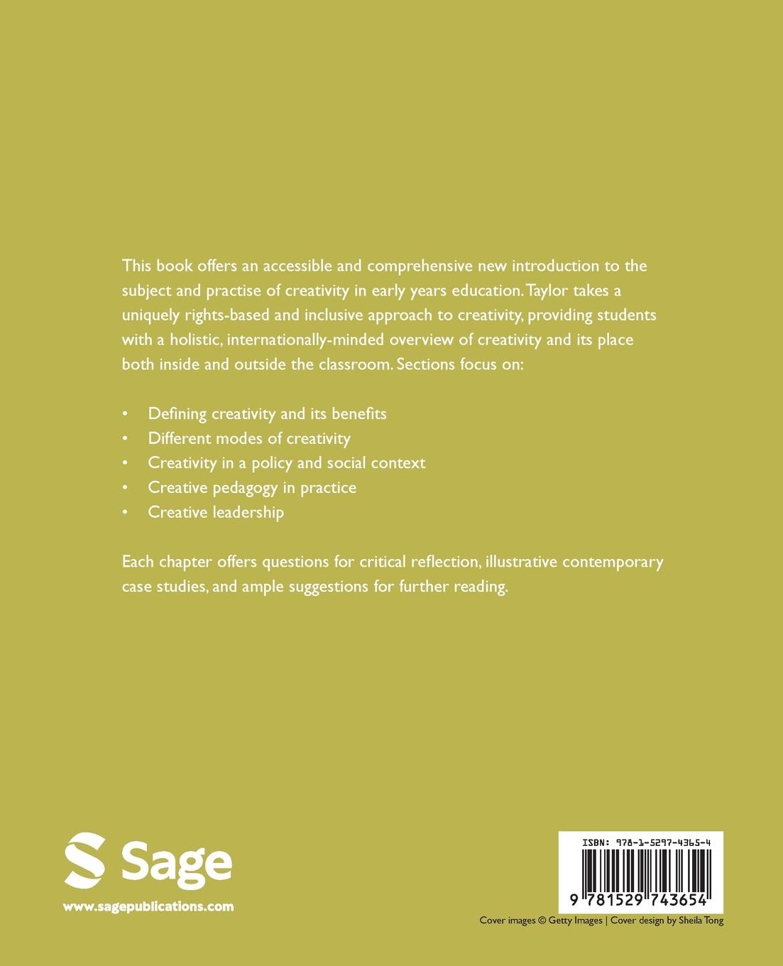 Rückseitencover Creativity in the Early Years