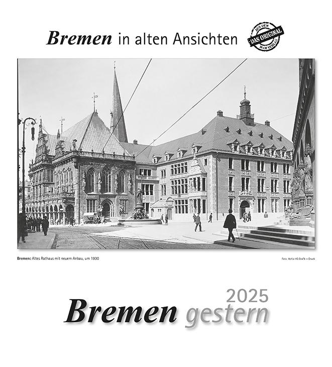Vorderes Coverbild Bremen gestern 2025