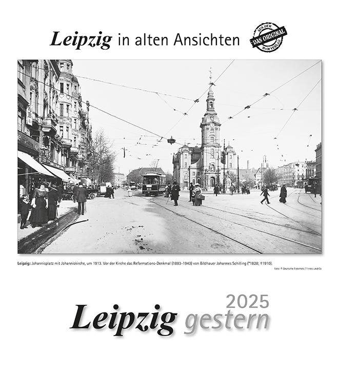 Vorderes Coverbild Leipzig gestern 2025
