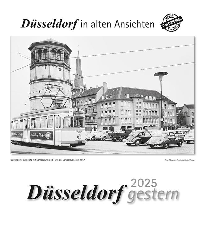 Vorderes Coverbild Düsseldorf gestern 2025
