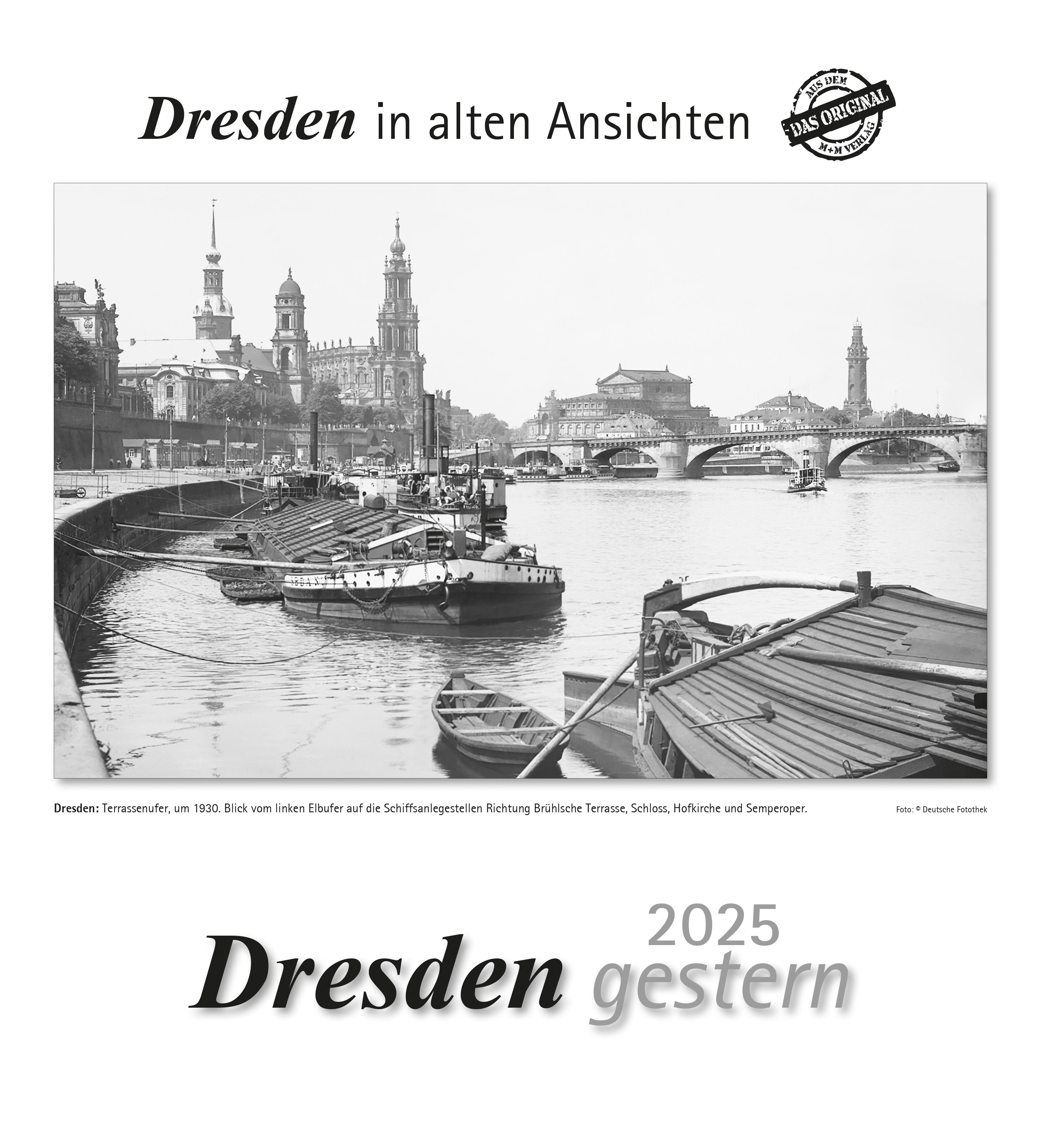 Vorderes Coverbild Dresden gestern 2025