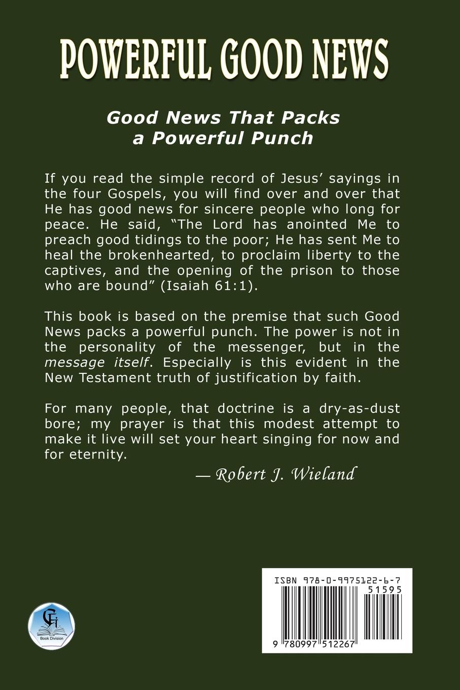 Rückseitencover Powerful Good News