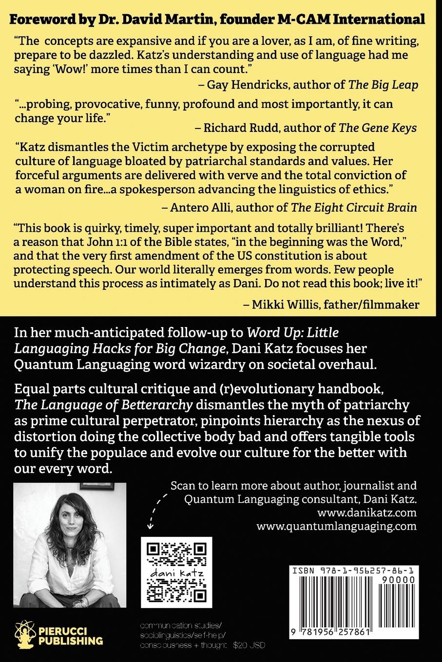 Rückseitencover The Language of Betterarchy