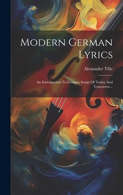 Vorderes Coverbild Modern German Lyrics