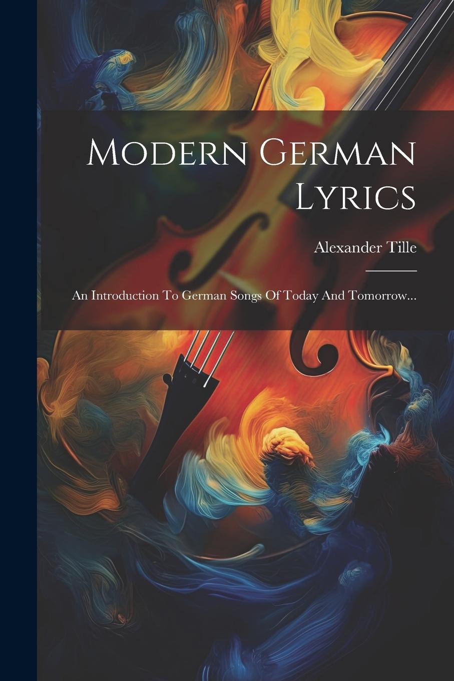 Vorderes Coverbild Modern German Lyrics