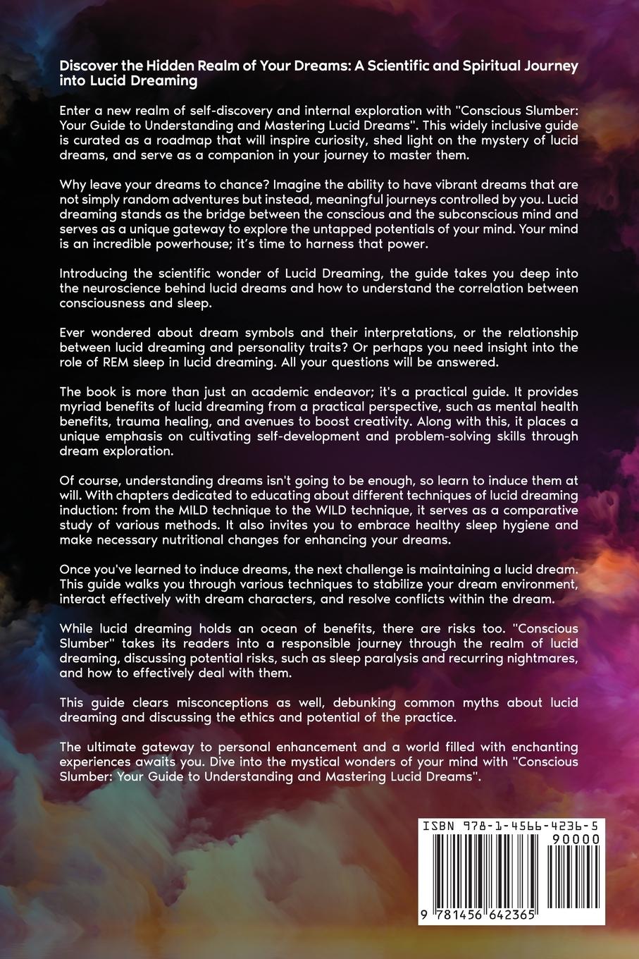 Rückseitencover Conscious Slumber