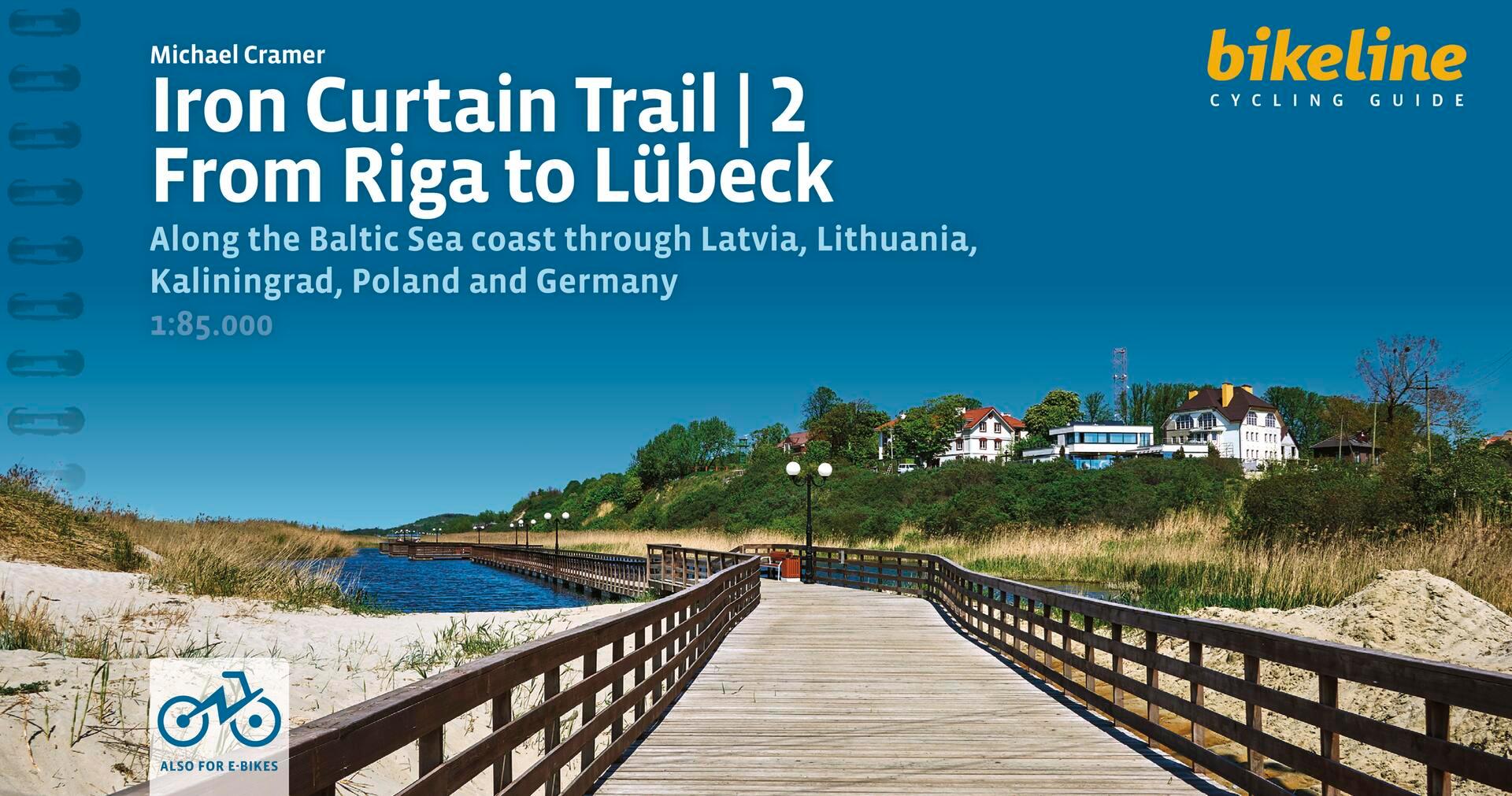 Vorderes Coverbild Europa-Radweg Eiserner Vorhang / Iron Curtain Trail 2 From Riga to Lübeck