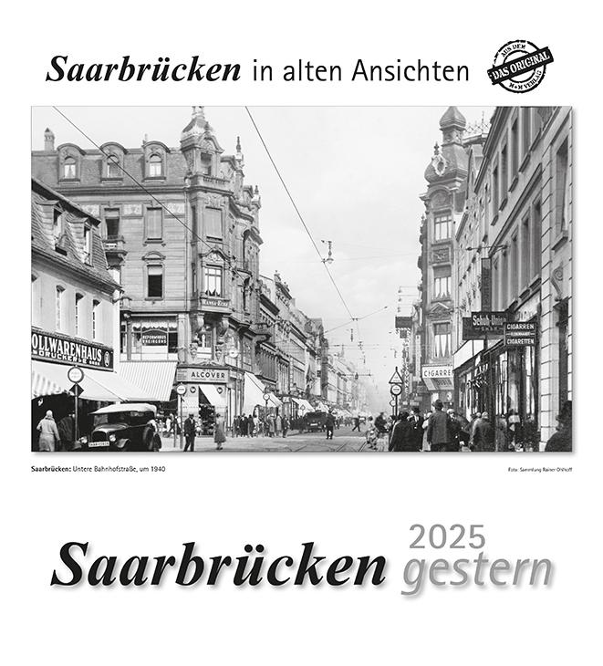 Vorderes Coverbild Saarbrücken gestern 2025