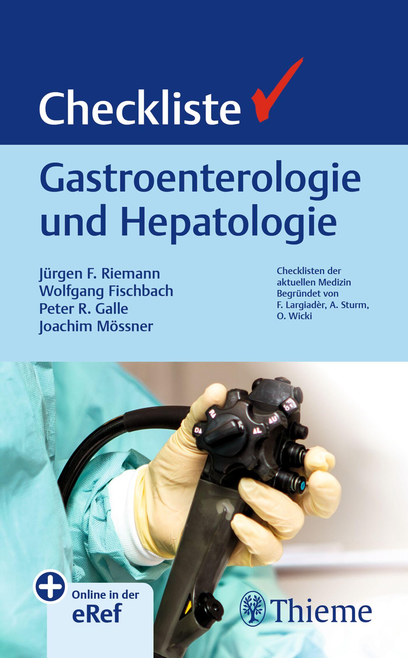 Vorderes Coverbild Checkliste Gastroenterologie und Hepatologie