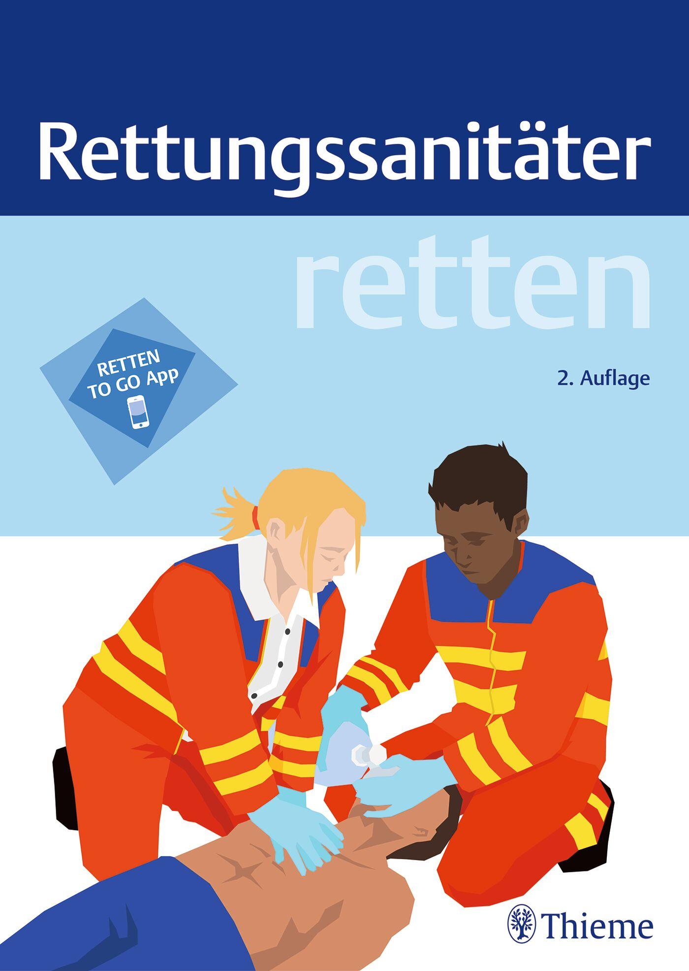 Vorderes Coverbild retten - Rettungssanitäter