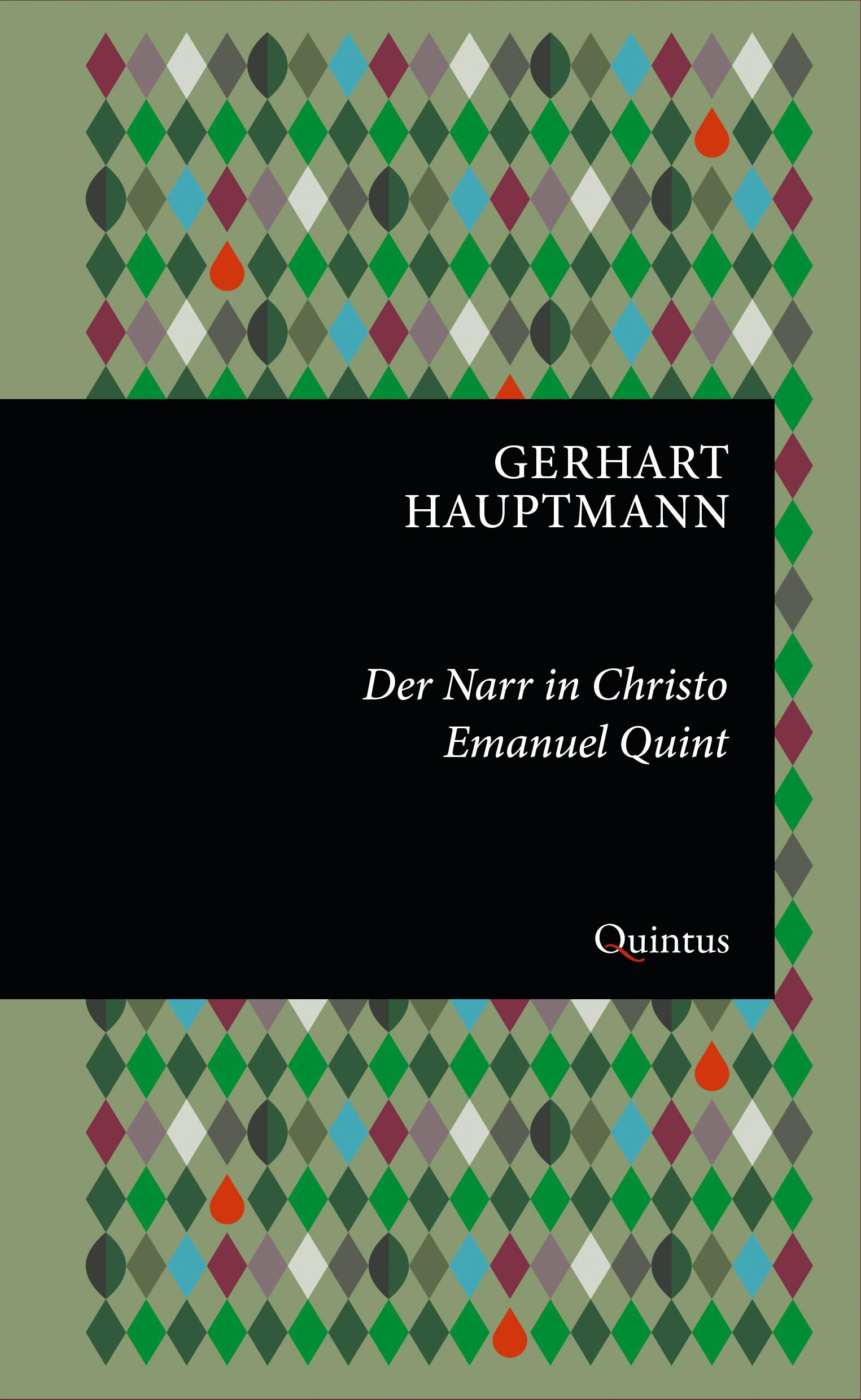 Vorderes Coverbild Der Narr in Christo Emanuel Quint