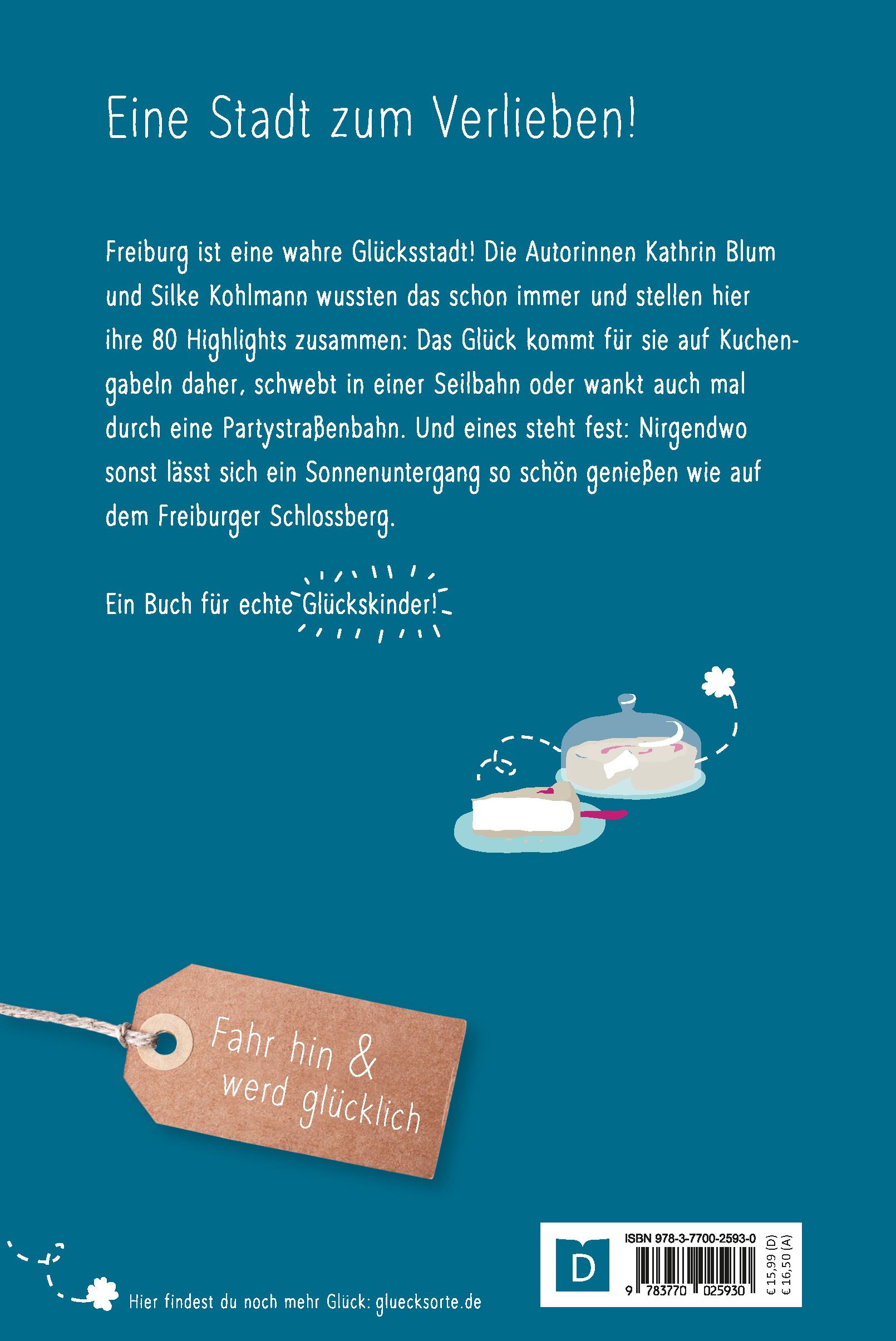 Rückseitencover Glücksorte in Freiburg