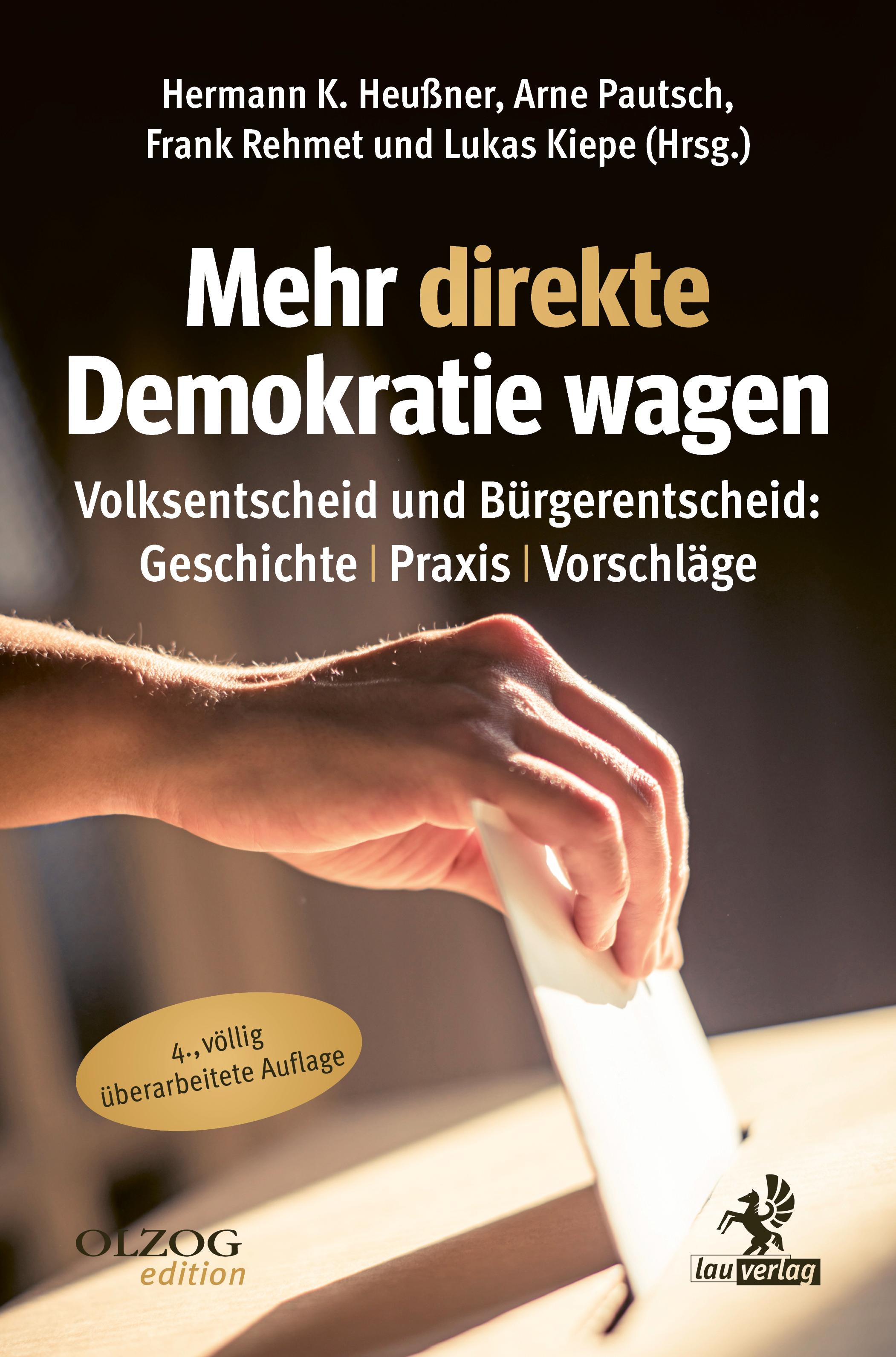 Vorderes Coverbild Mehr direkte Demokratie wagen