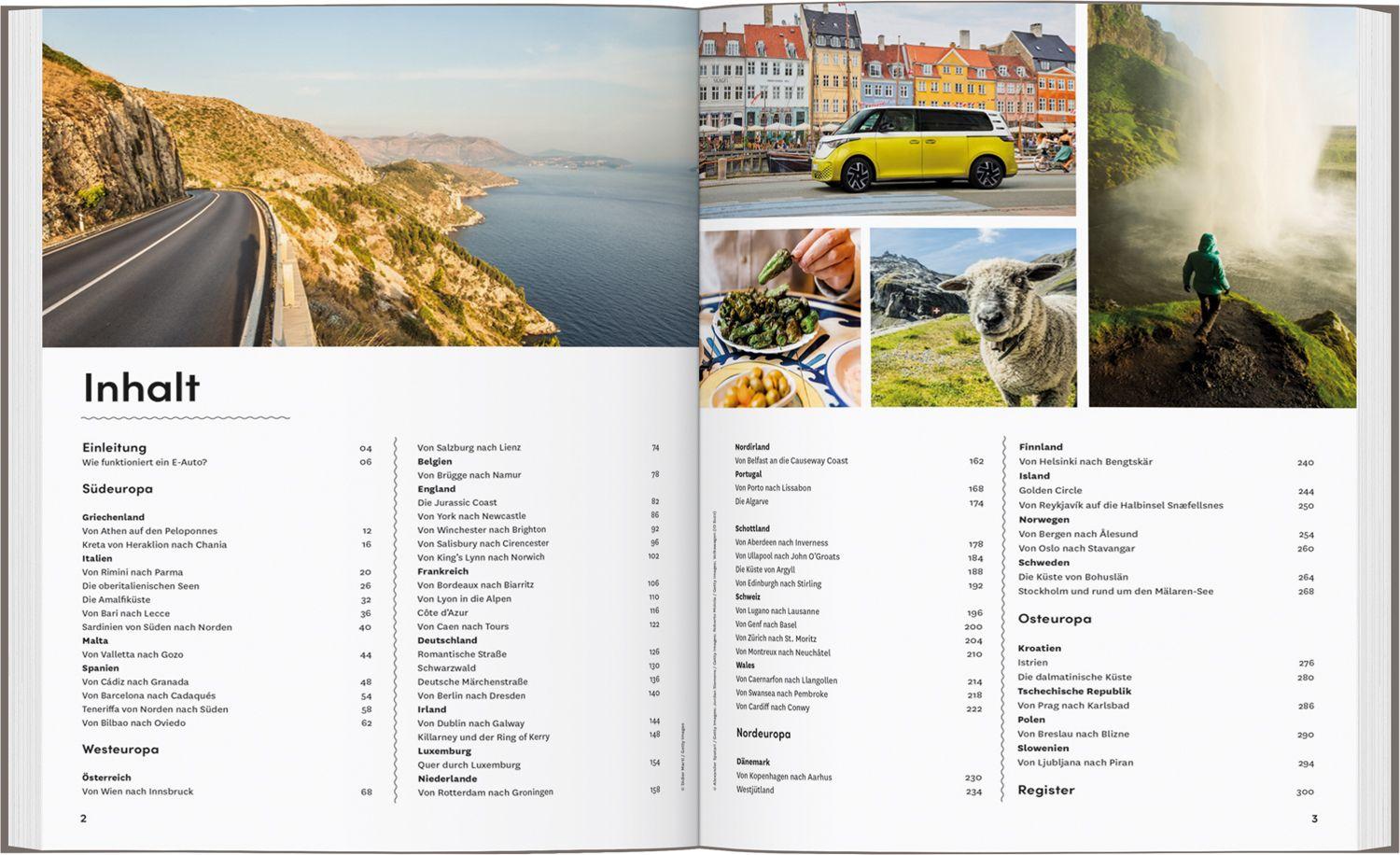 Beispielinhalt (Bild) LONELY PLANET Bildband Roadtrips