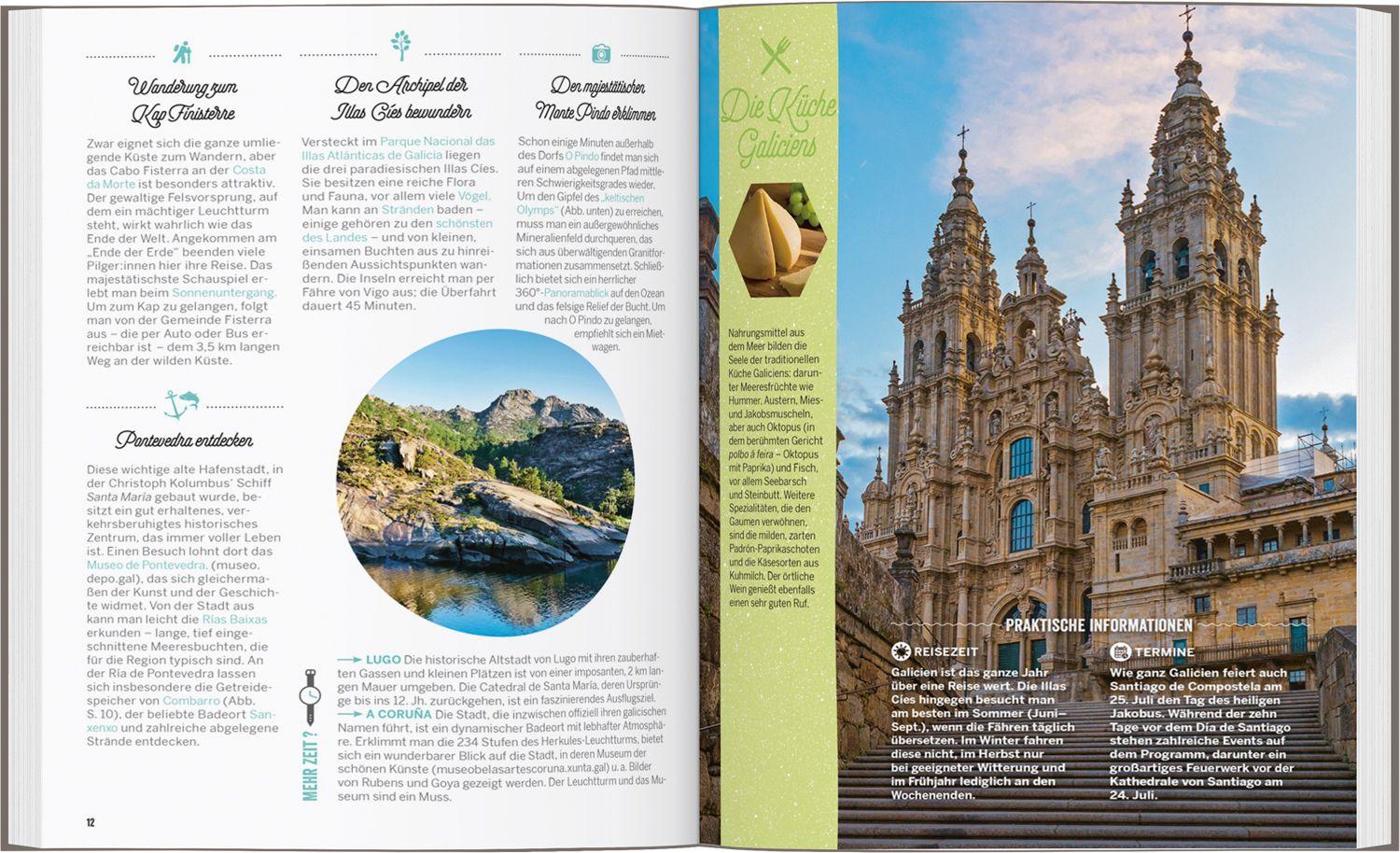 Beispielinhalt (Bild) LONELY PLANET Bildband Die besten Kurztrips durch Europa