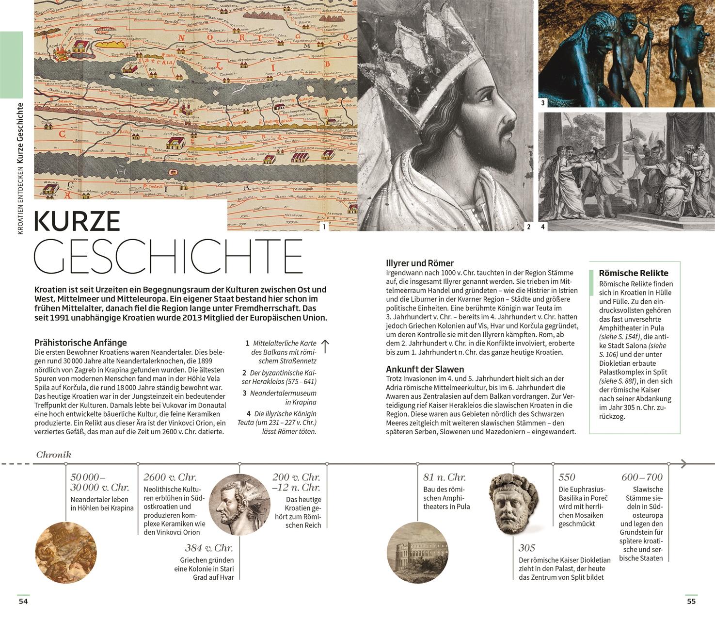 Beispielinhalt (Bild) Vis-à-Vis Reiseführer Kroatien