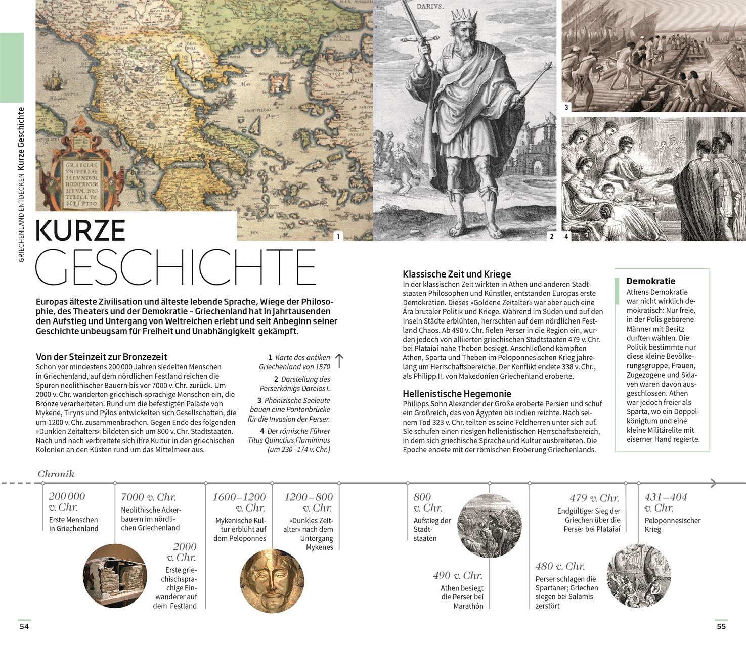 Beispielinhalt (Bild) Vis-à-Vis Reiseführer Griechenland, Athen & Festland