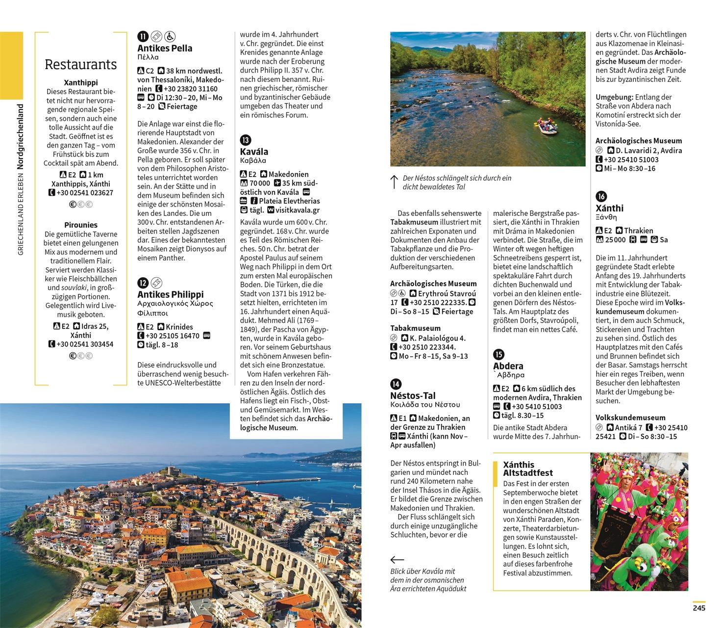 Beispielinhalt (Bild) Vis-à-Vis Reiseführer Griechenland, Athen & Festland