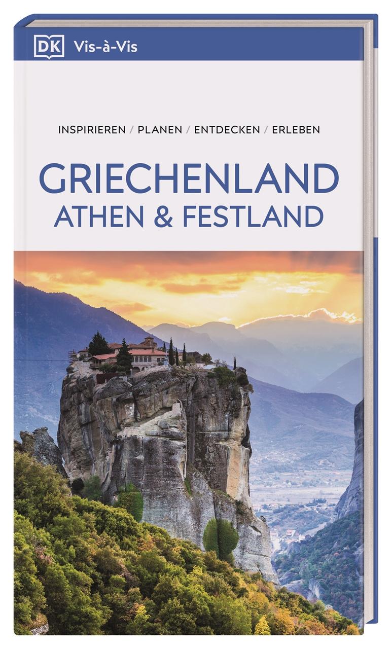 Vorderes Coverbild Vis-à-Vis Reiseführer Griechenland, Athen & Festland