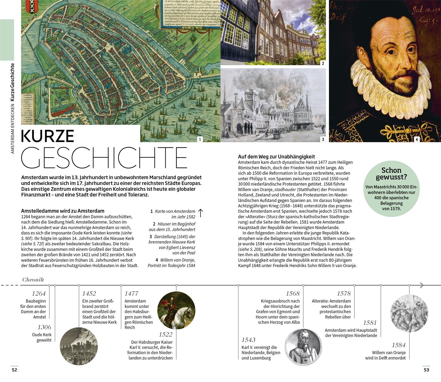 Beispielinhalt (Bild) Vis-à-Vis Reiseführer Amsterdam
