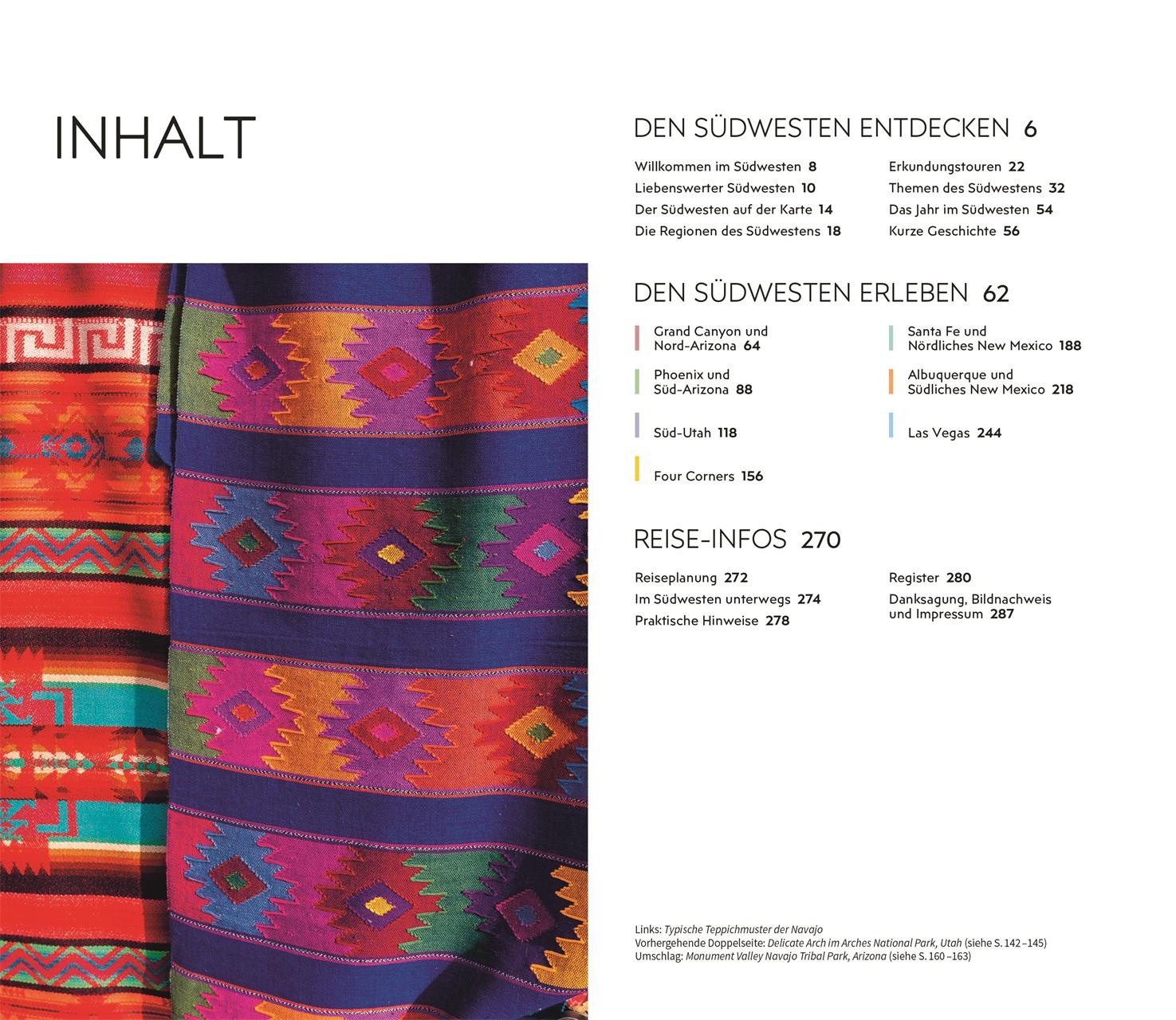 Beispielinhalt (Bild) Vis-à-Vis Reiseführer USA Südwesten & Nationalparks