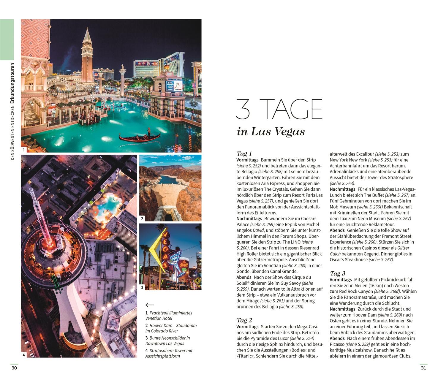 Beispielinhalt (Bild) Vis-à-Vis Reiseführer USA Südwesten & Nationalparks