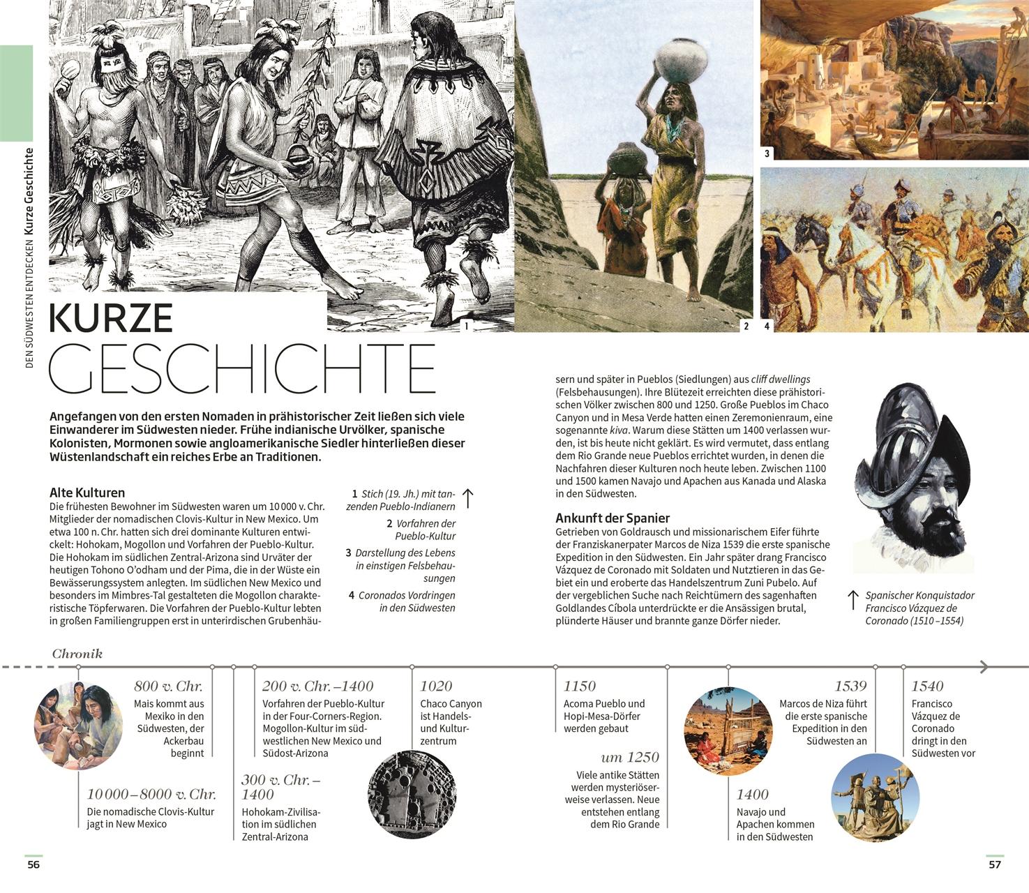 Beispielinhalt (Bild) Vis-à-Vis Reiseführer USA Südwesten & Nationalparks