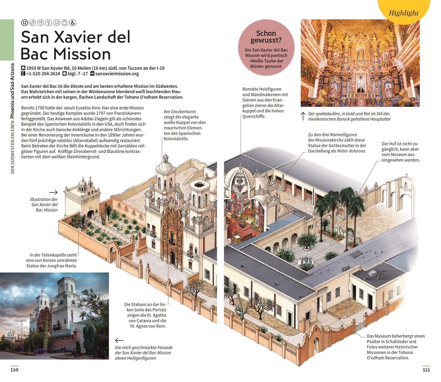 Beispielinhalt (Bild) Vis-à-Vis Reiseführer USA Südwesten & Nationalparks