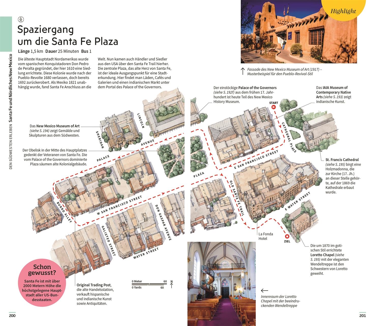 Beispielinhalt (Bild) Vis-à-Vis Reiseführer USA Südwesten & Nationalparks