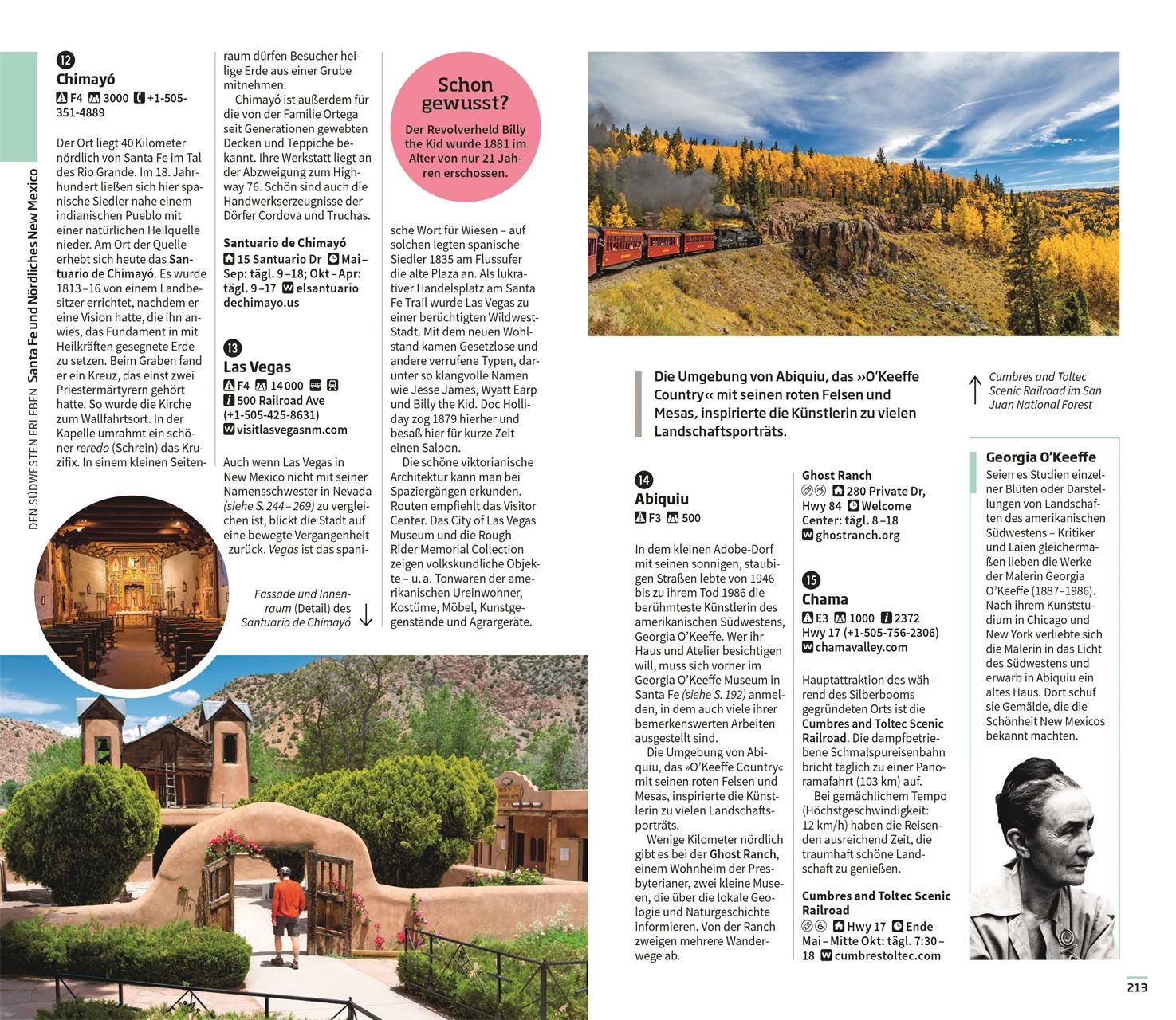 Beispielinhalt (Bild) Vis-à-Vis Reiseführer USA Südwesten & Nationalparks