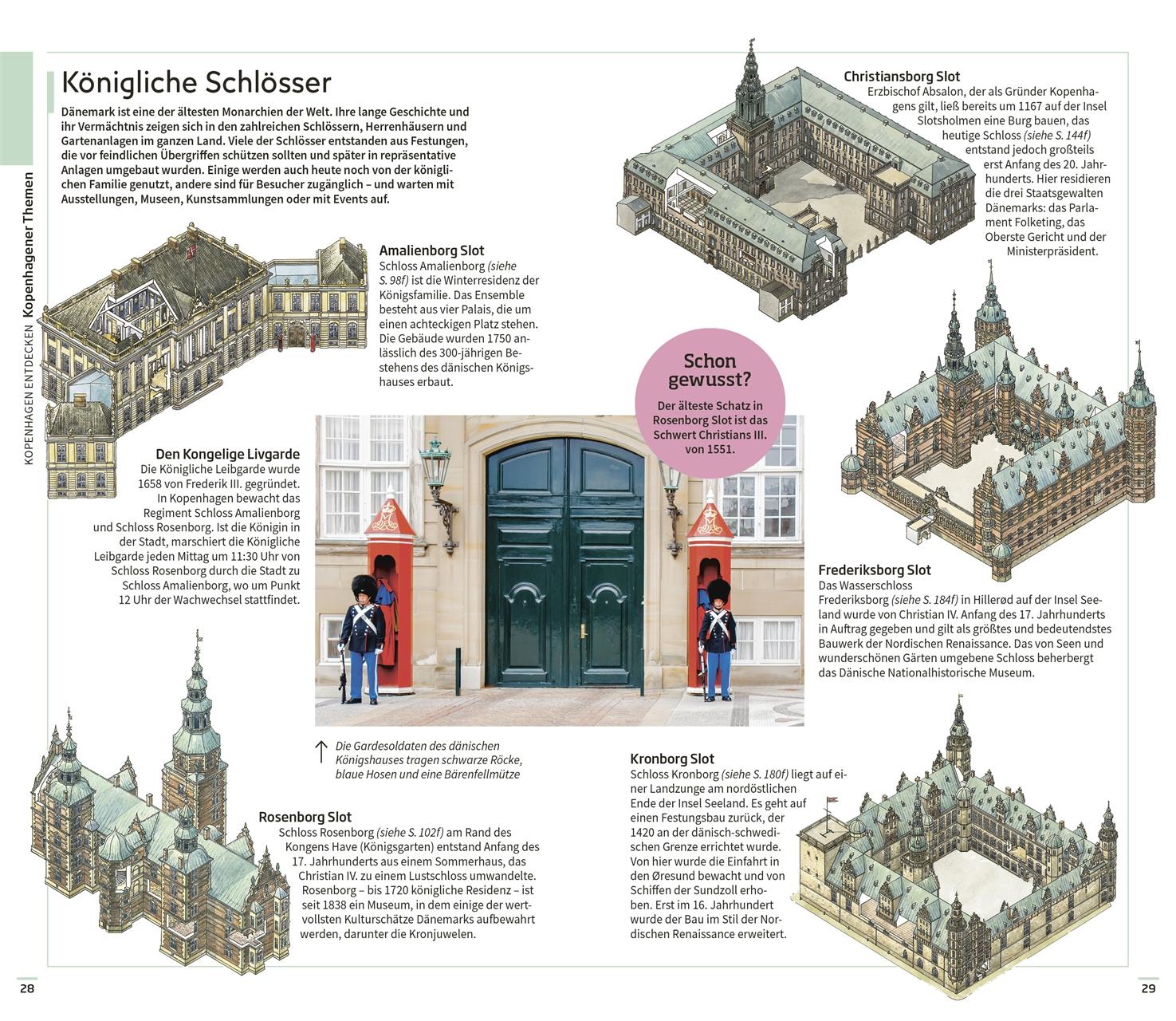 Beispielinhalt (Bild) Vis-à-Vis Reiseführer Kopenhagen