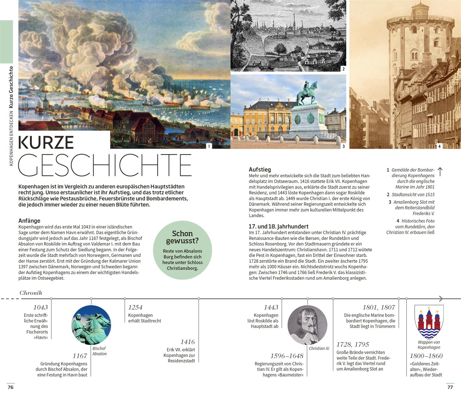 Beispielinhalt (Bild) Vis-à-Vis Reiseführer Kopenhagen