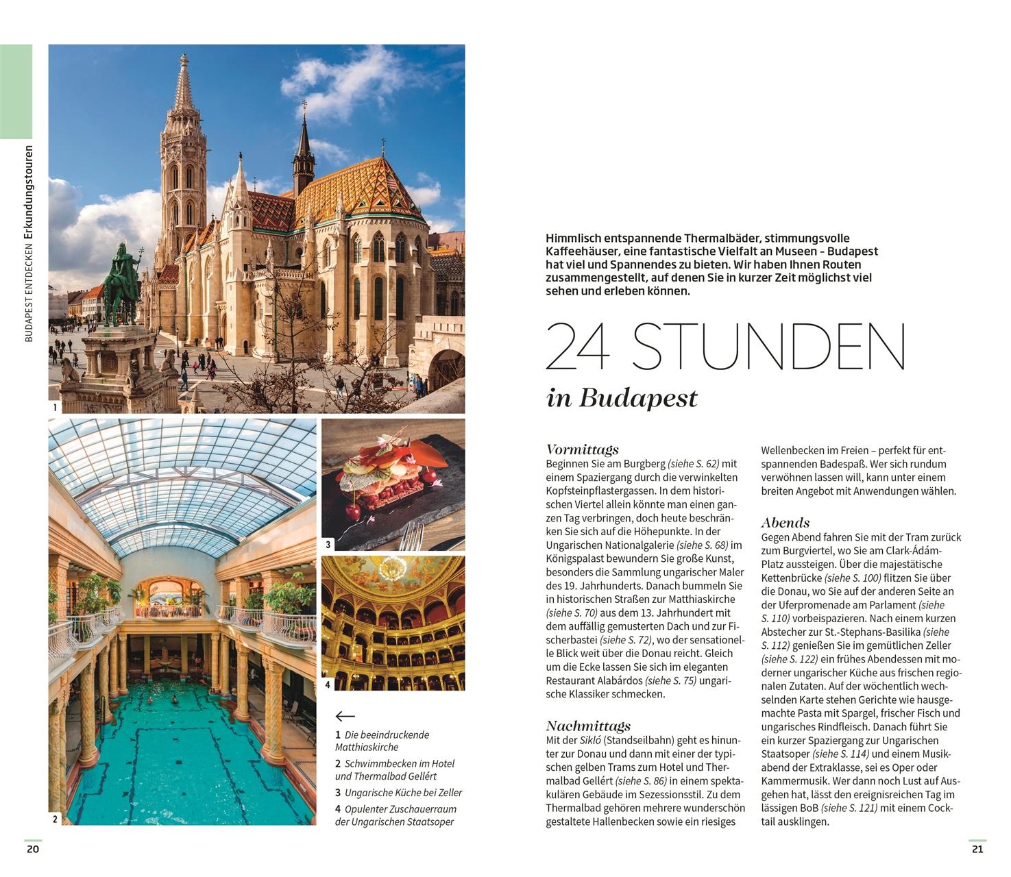 Beispielinhalt (Bild) Vis-à-Vis Reiseführer Budapest