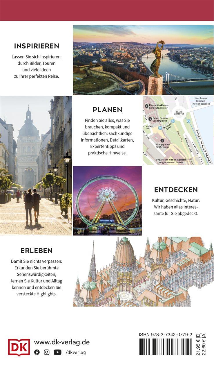 Rückseitencover Vis-à-Vis Reiseführer Budapest