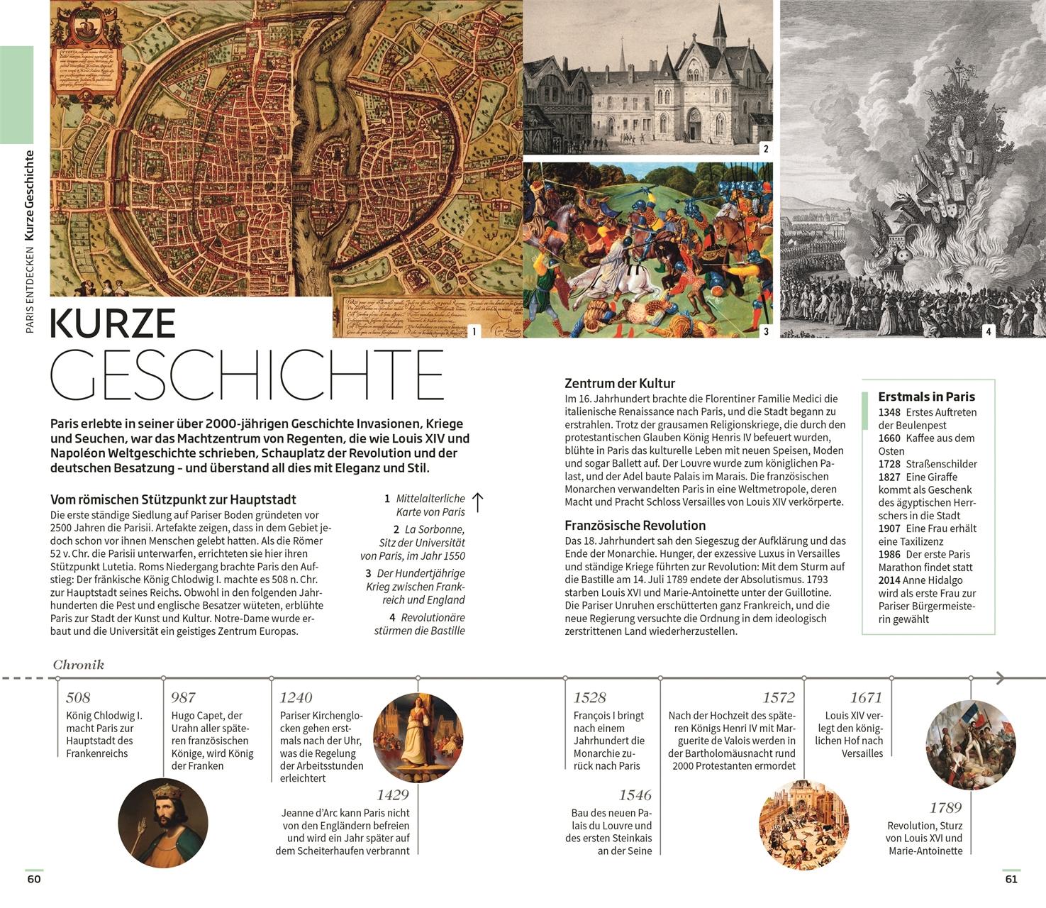 Beispielinhalt (Bild) Vis-à-Vis Reiseführer Paris
