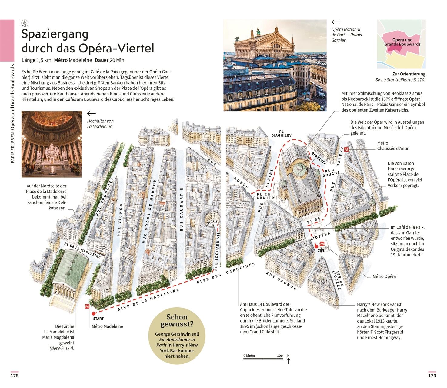 Beispielinhalt (Bild) Vis-à-Vis Reiseführer Paris
