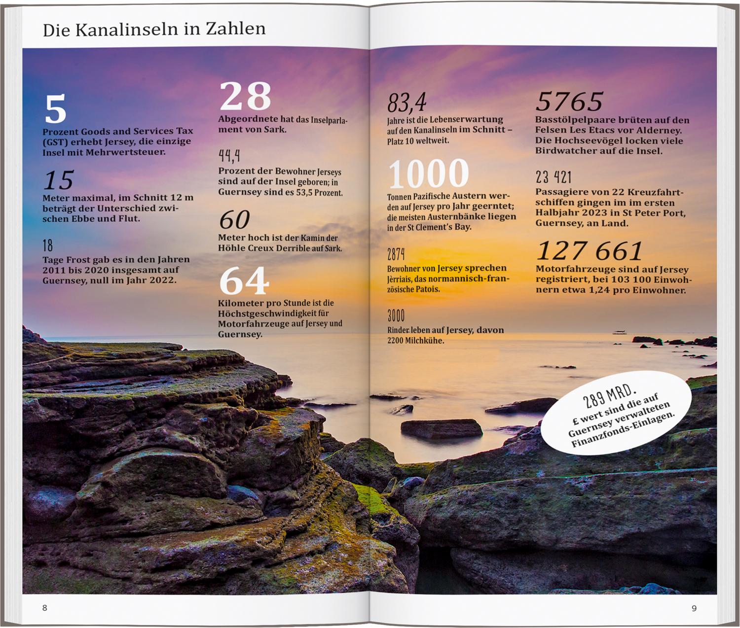 Beispielinhalt (Bild) DUMONT direkt Reiseführer Kanalinseln