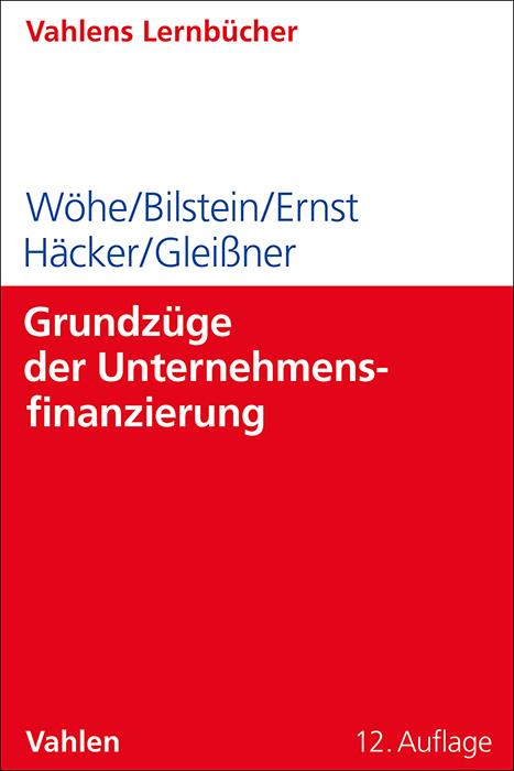 Vorderes Coverbild Grundzüge der Unternehmensfinanzierung