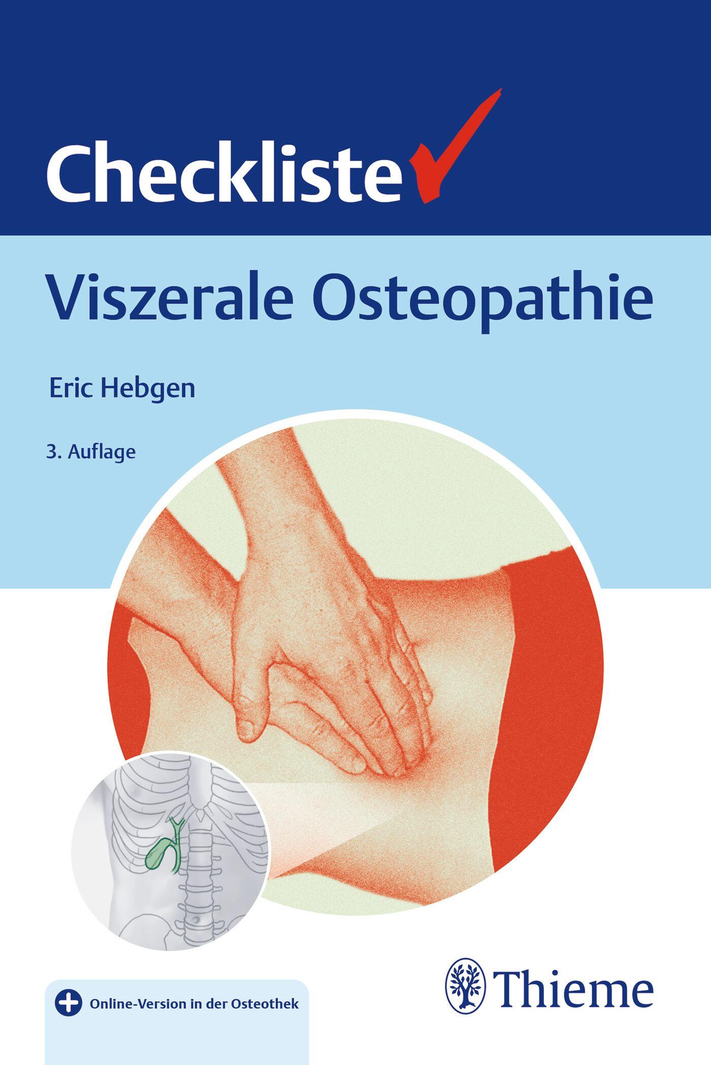 Vorderes Coverbild Checkliste Viszerale Osteopathie